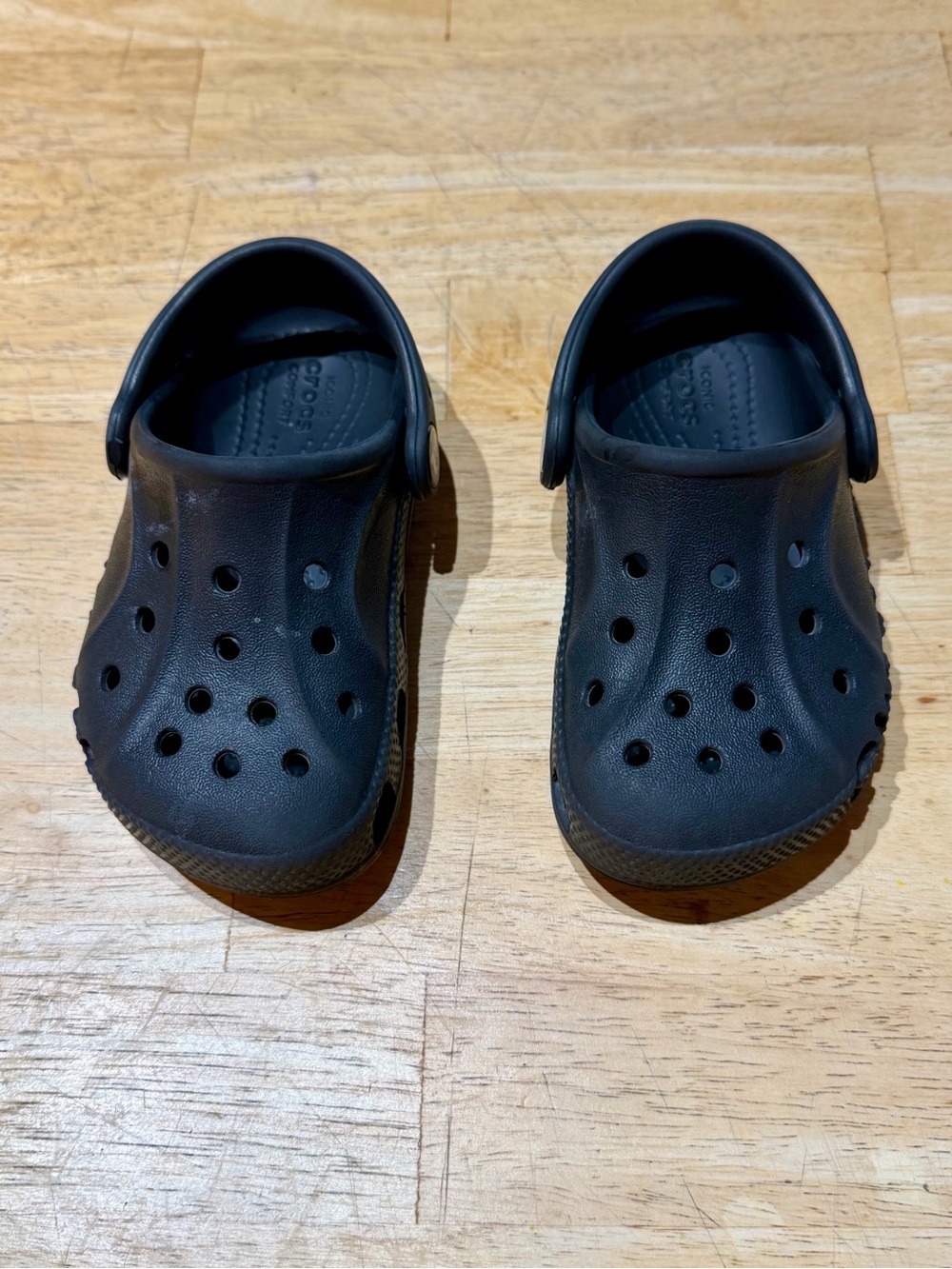 CROCS Kids Black Classic Size 8C